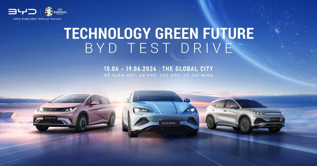 Xehay tuan le byd 130624 5 3 mẫu xe BYD được mong chờ lần đầu đổ bộ Việt Nam tại Tuần lễ BYD